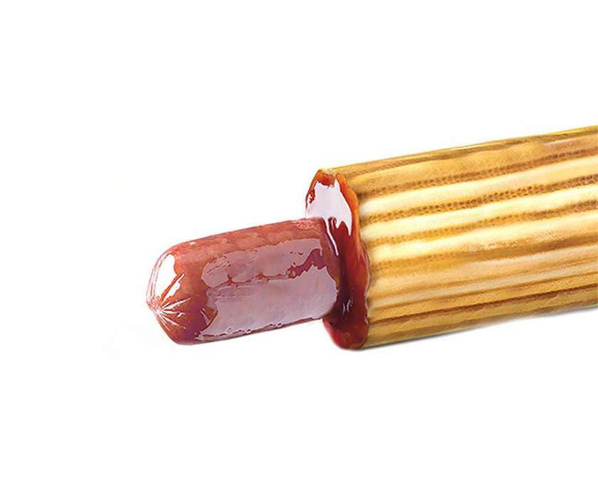 Хот-догХХL Класична сосиска (світла бул)(103631)