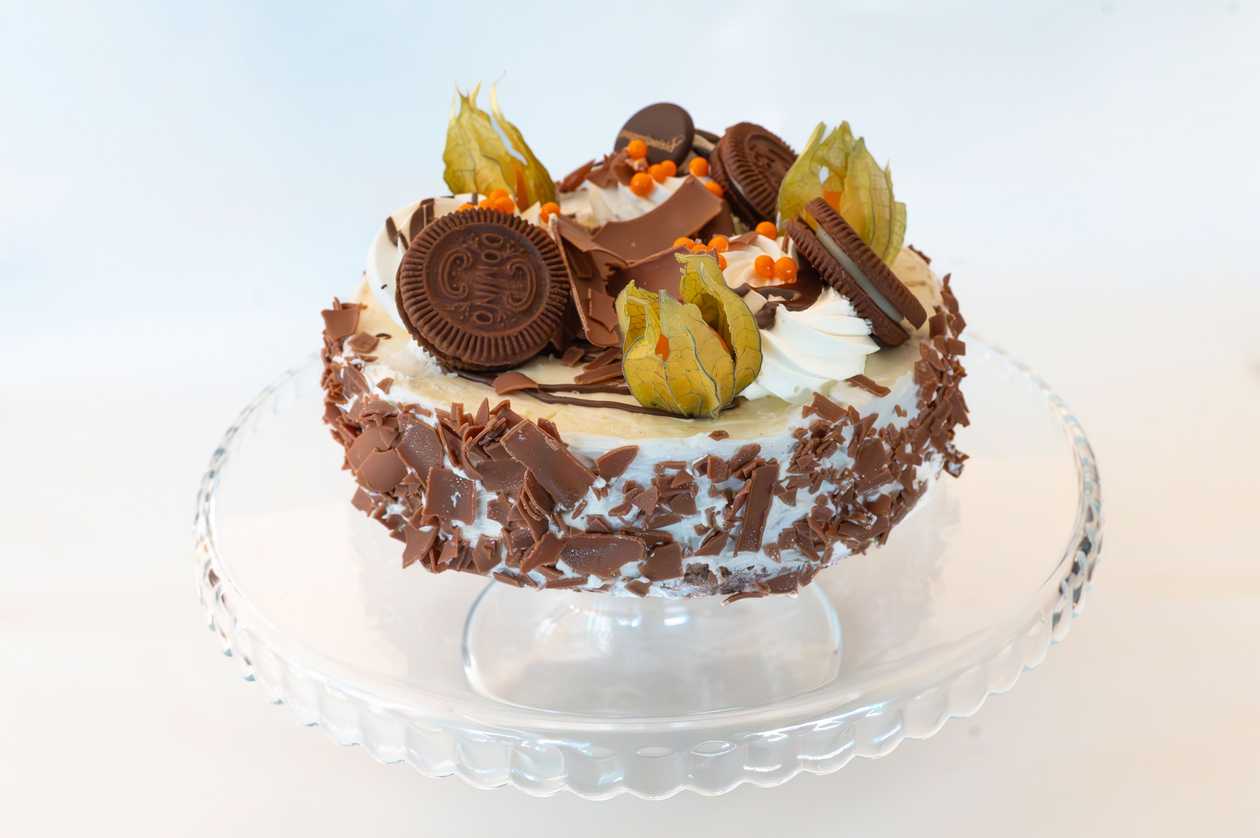 Cocoa Cookie Cheesecake