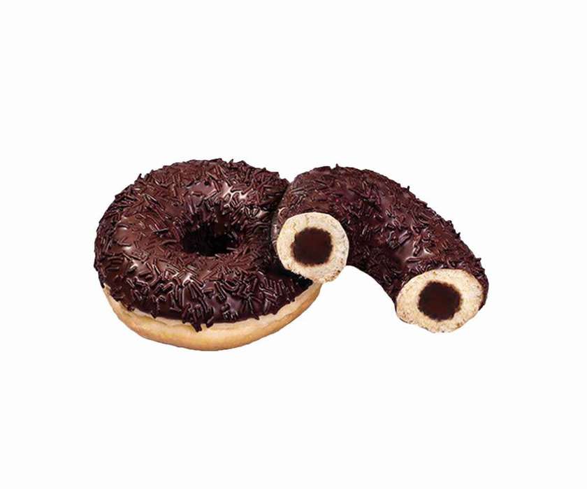 Донат з начинкою Потрійний шоколад(138983)