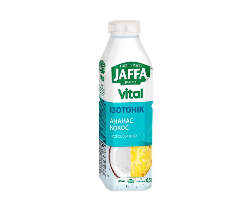 Напій Jaffa Vital Isoton кокос-анан 0,5л(108440)