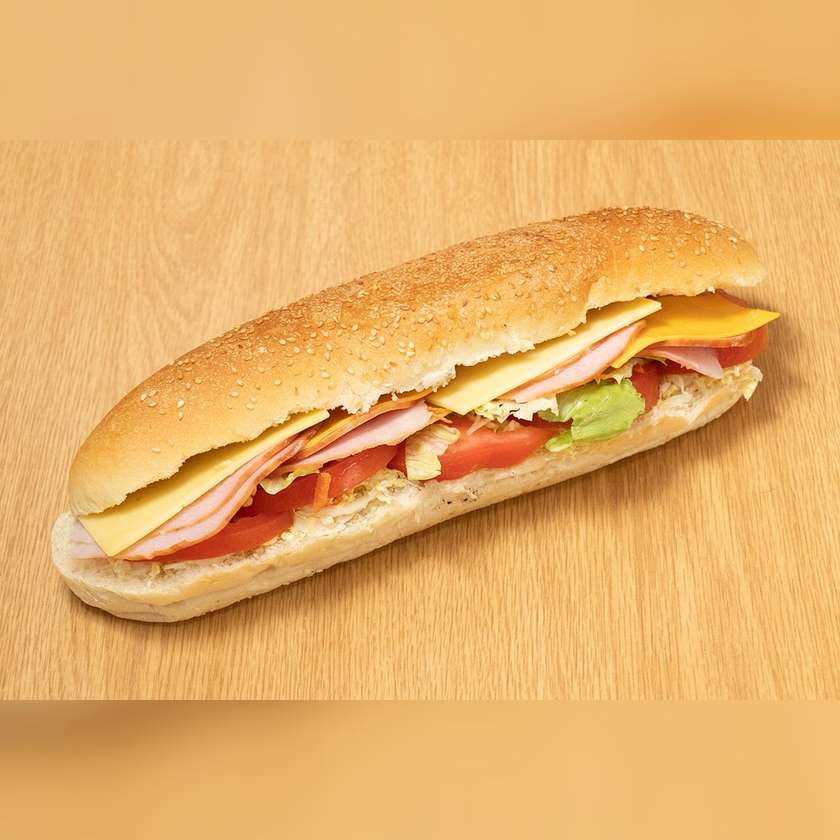 Smoked Ham & Cheese Roll