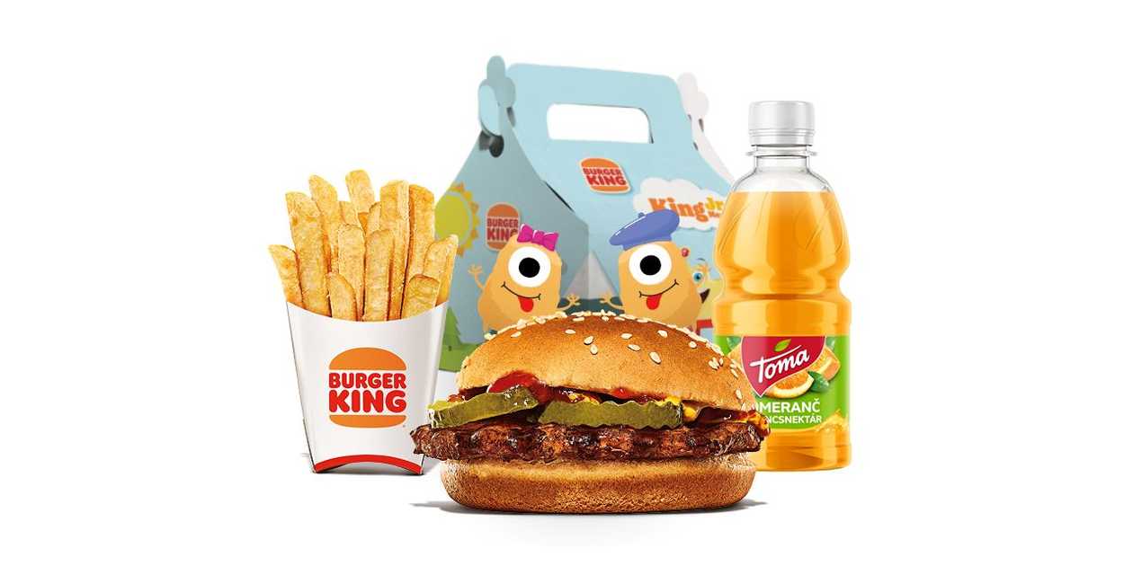 Dětské Menu Hamburger