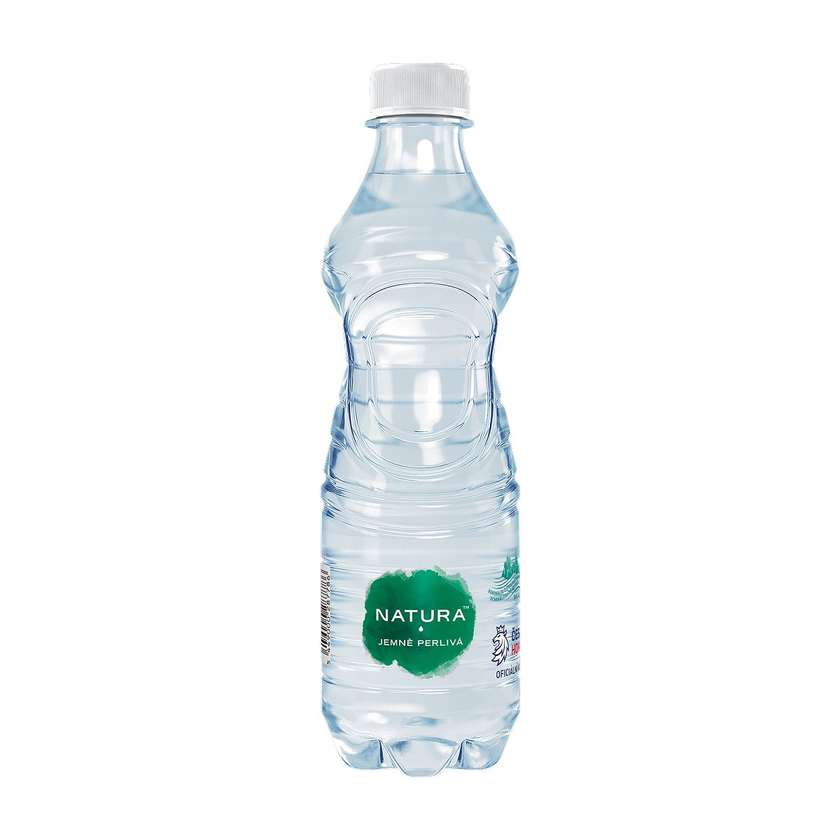 VODA NATURA jemně perlivá 0,5l