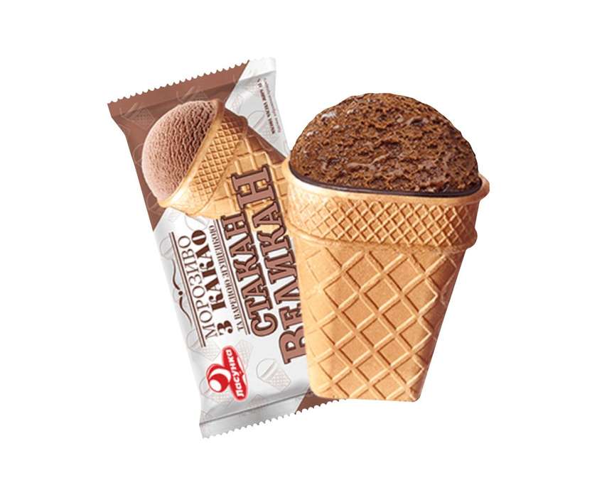 Мор Ласунка Великан шок зі згущ 100г(134988)