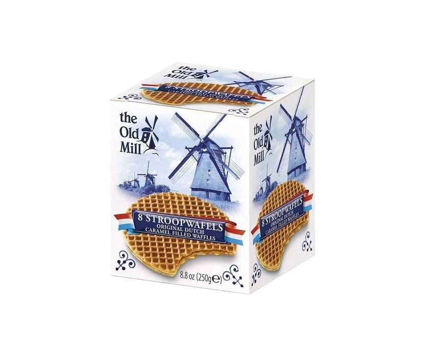 Вафлі The Old Mill карам в коробці 250г(138893)