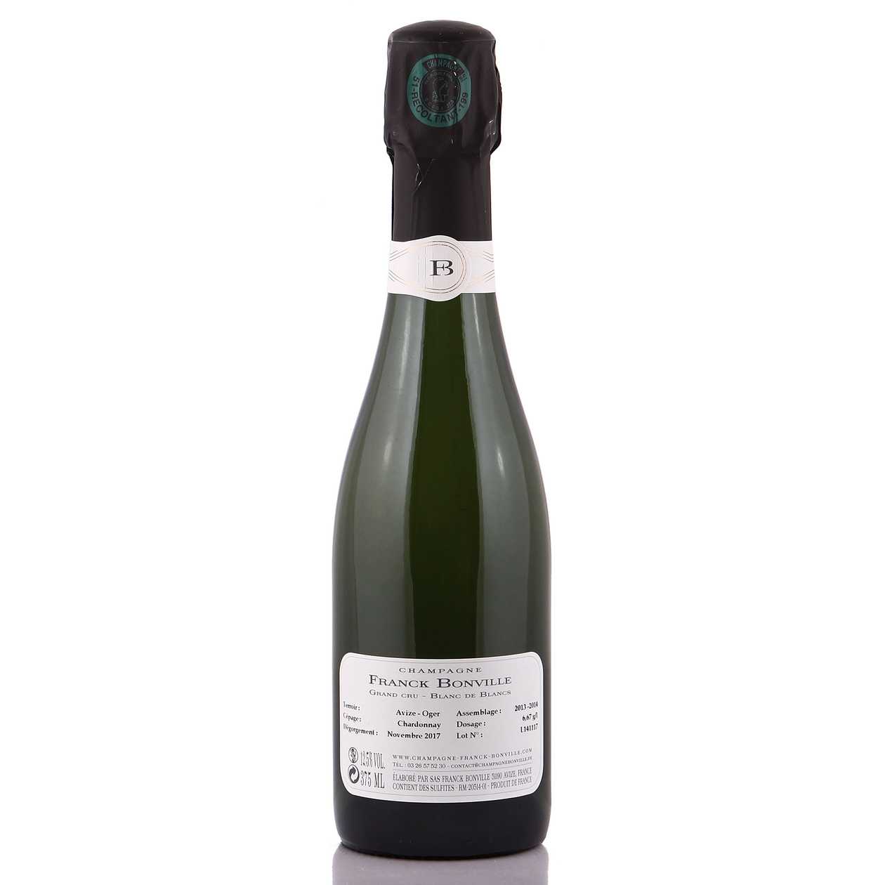 Champagne Franck Bonville Grand Cru Blanc de Blancs 0,375L