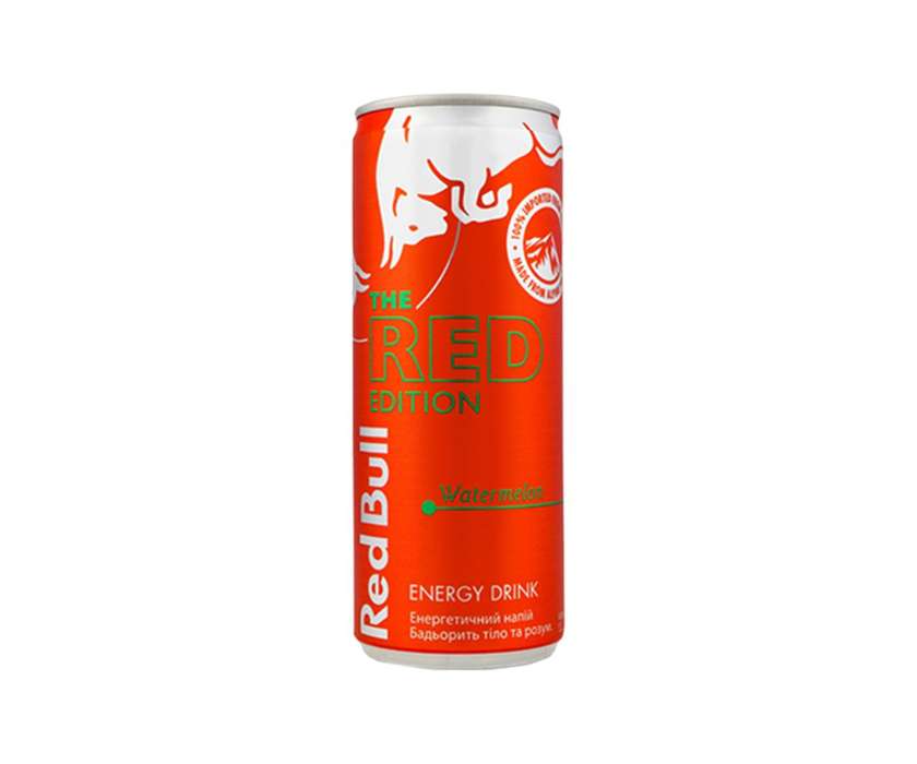 Напій енер Red Bull Red Edit кавун 0,25л(128305)
