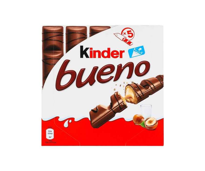 Вафлі Kinder Bueno 107,5г(133237)