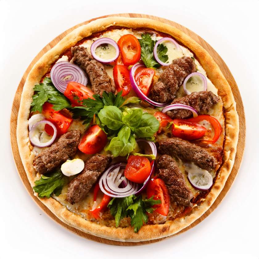 41. Kebab Pizza