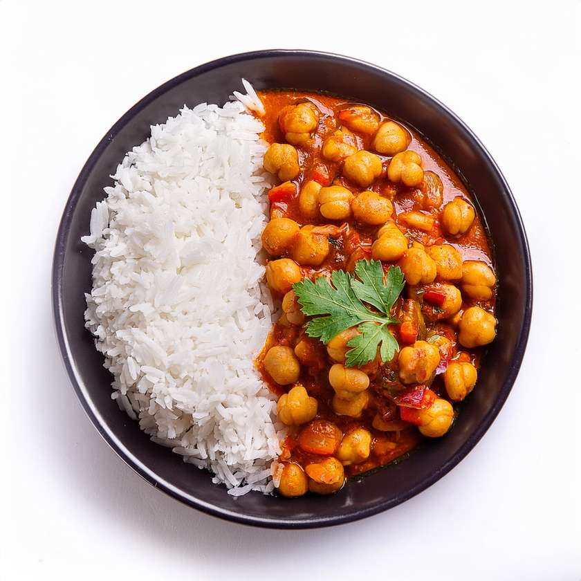 54. Chickpeas (Chana Masala)