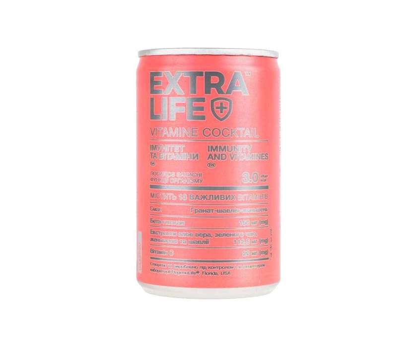 Нап Extra Life імунітет+вітамін0,15л ж/б(134588)