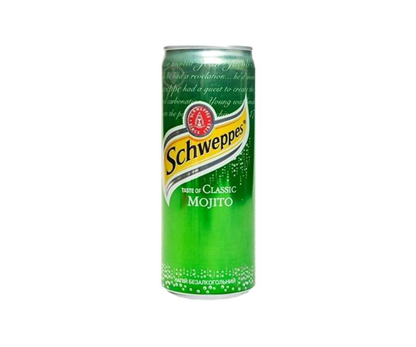 Напій Schweppes Мохіто 0,33 ж/б(102999)