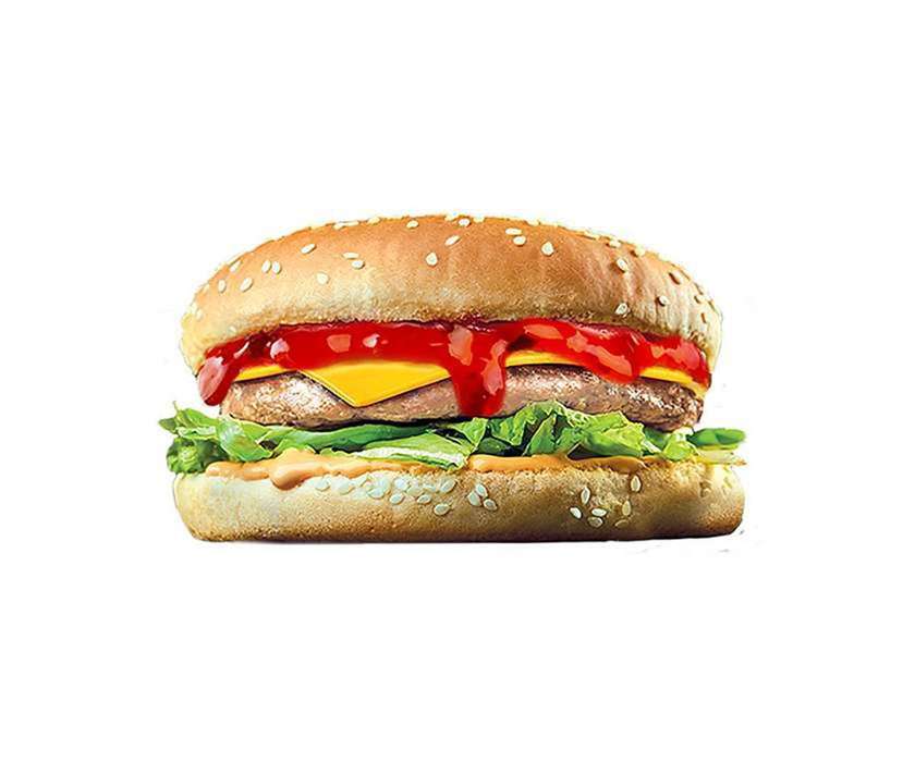 Курячий бургер з подвійним сиром(106954)