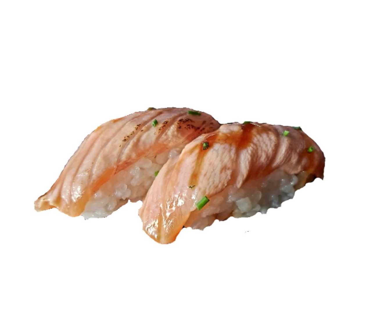 Nigiri salmon braseado 12unidade