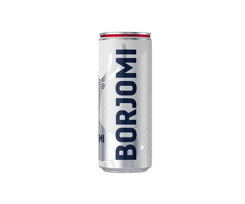 Мін вода Боржомі сил газ ж/б 0,33л(104205)