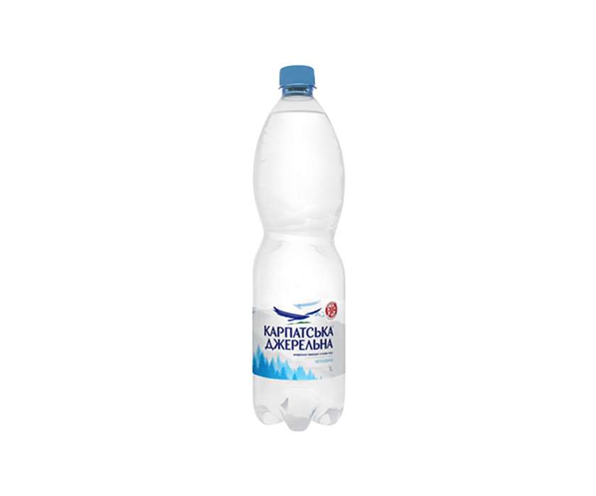 Мін вода Карпатська Джерельна н/г 1,0л(120619)