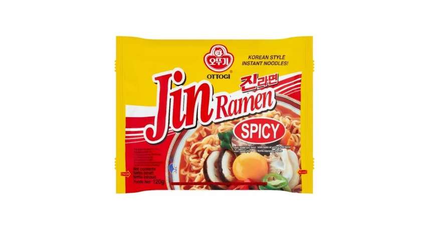Ramenas OTTOGI JIN SPICY, 120g