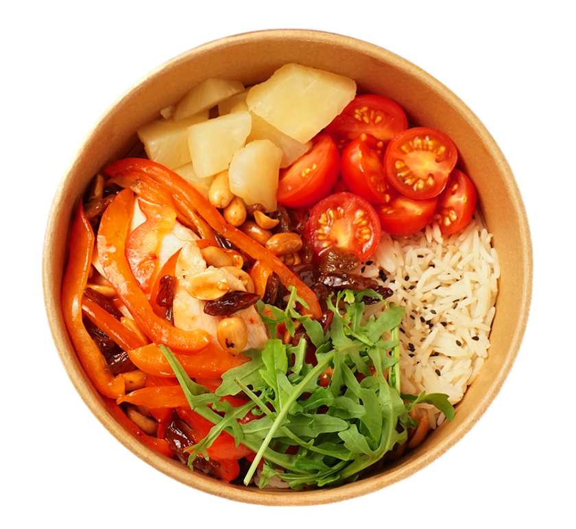 Wok-боул з куркою Kung Pao (450г)