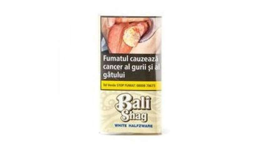 Bali Shag White Halfzware 40G