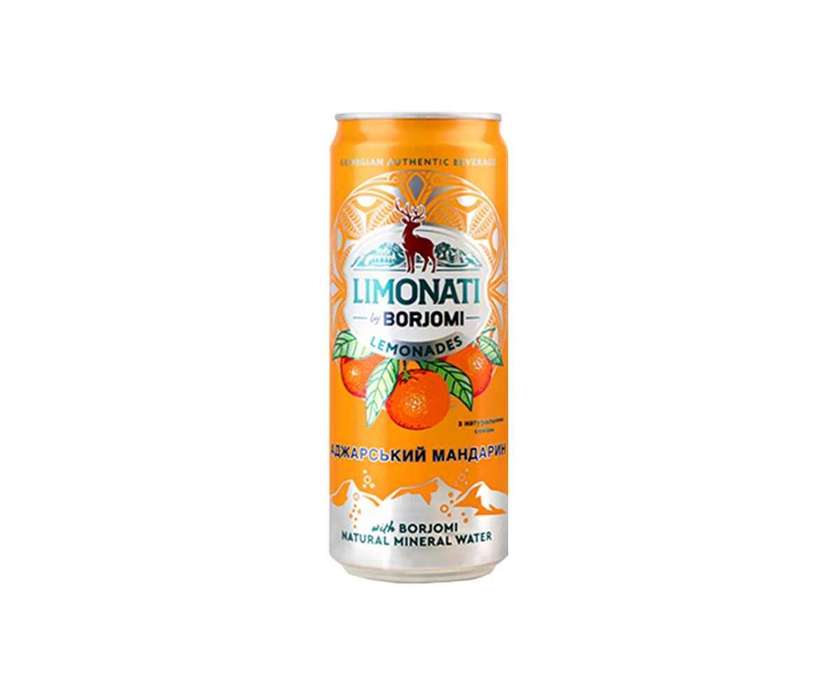 Лимонад Боржомі Limonati Мандарин 0,33л(134181)