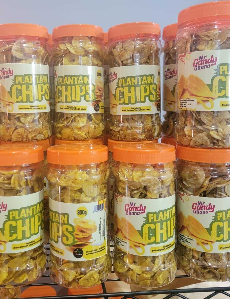 MR CANDY PLANTAIN CHIPS  300g