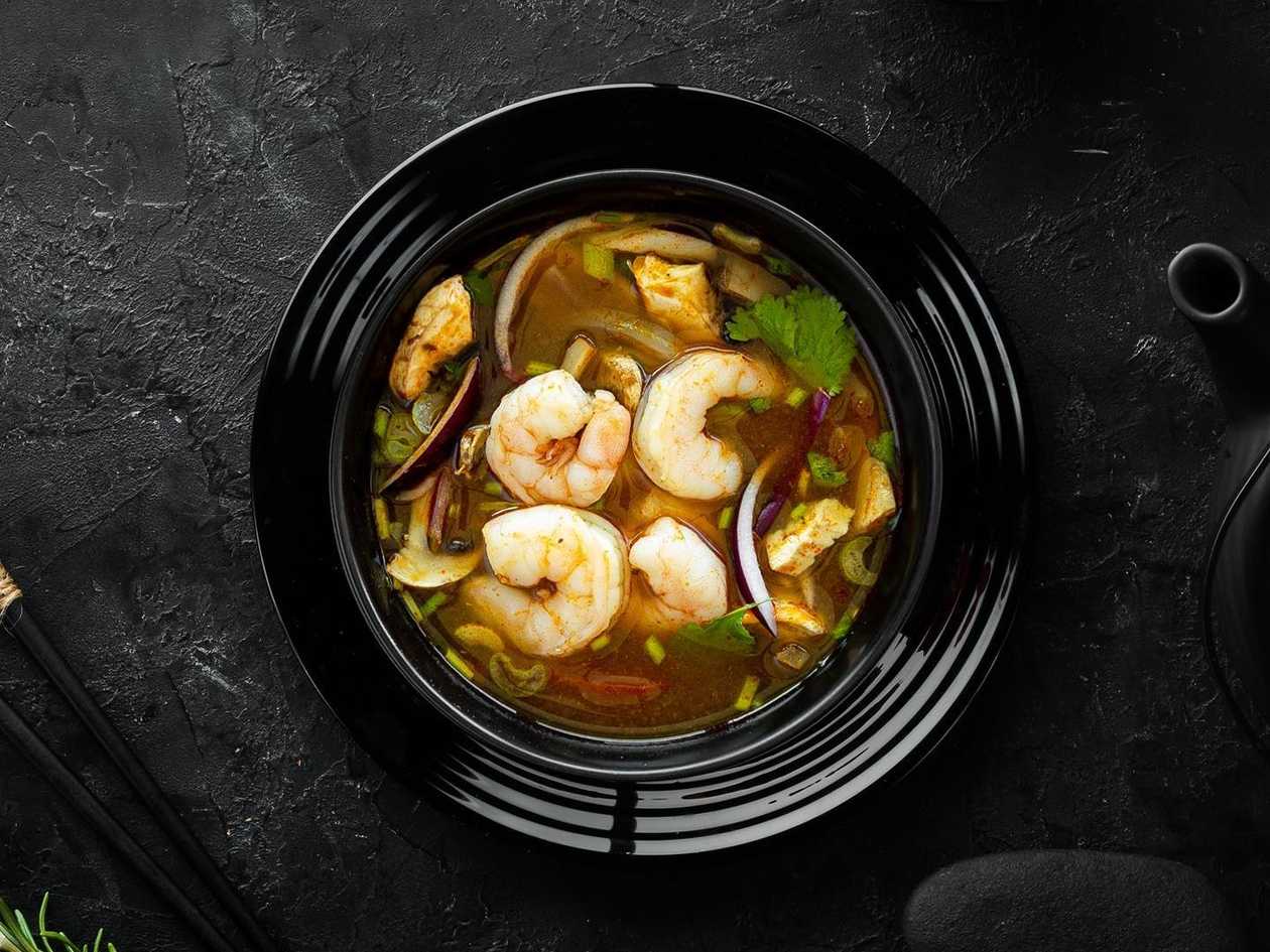 Chilli & Sour Stream s krevetami