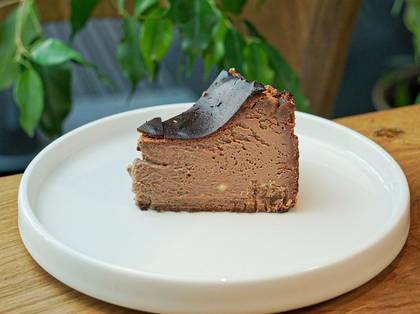 Chocolate Basque Cheesecake