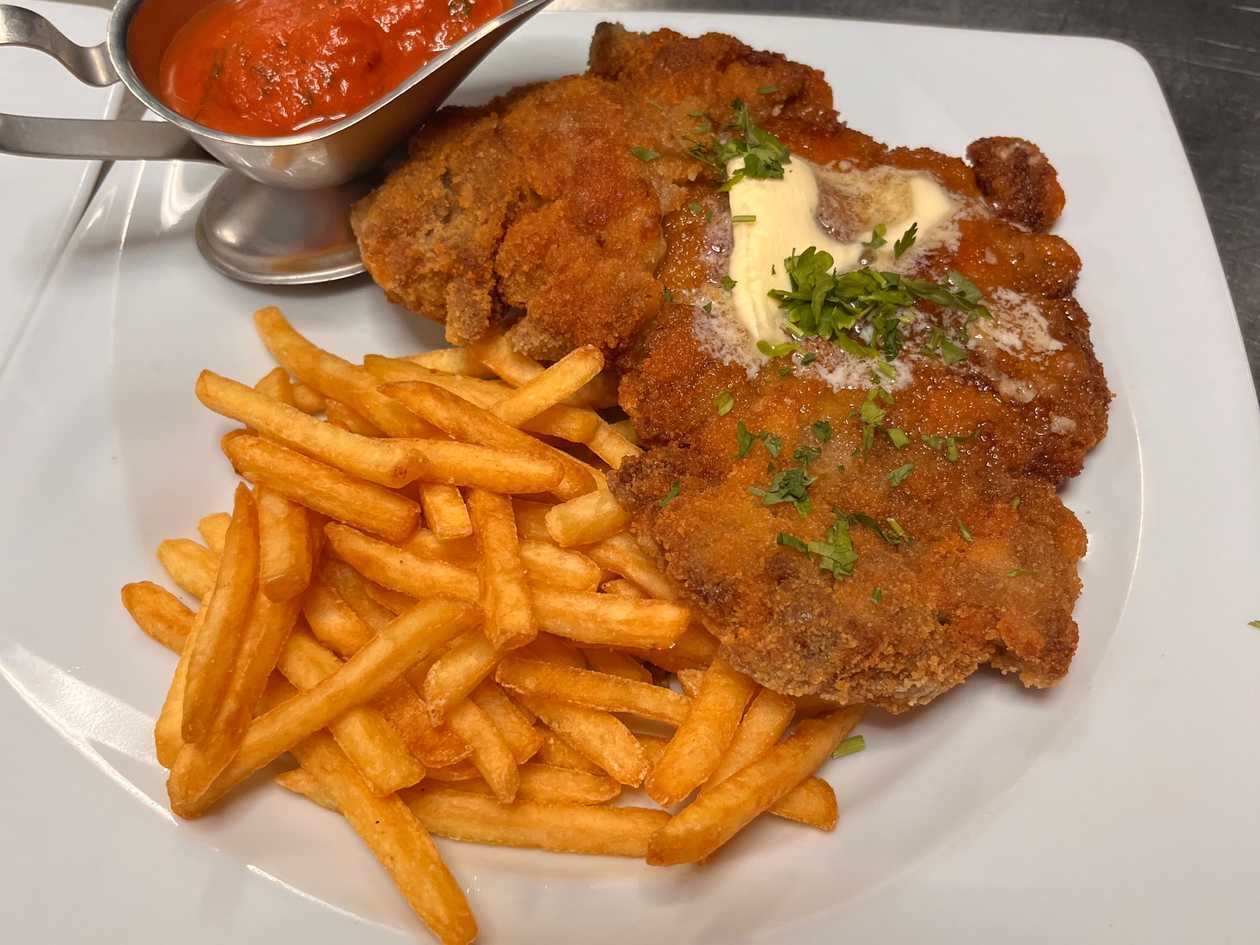 Wiener Schnitzel with French Fries