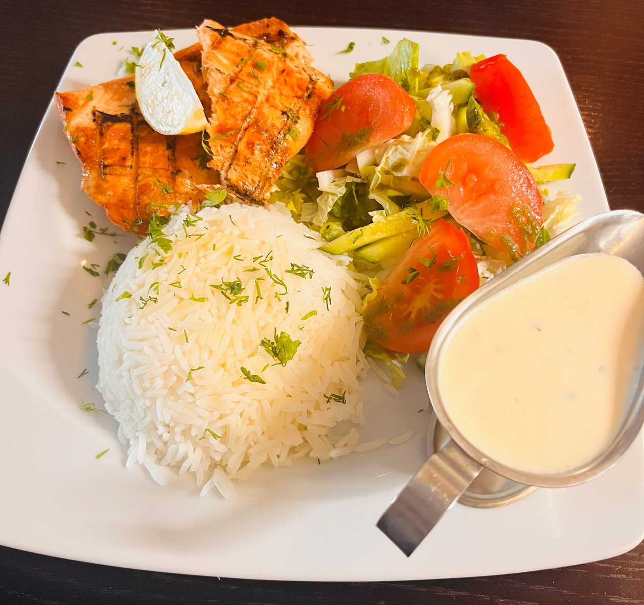 Grilled Salmon