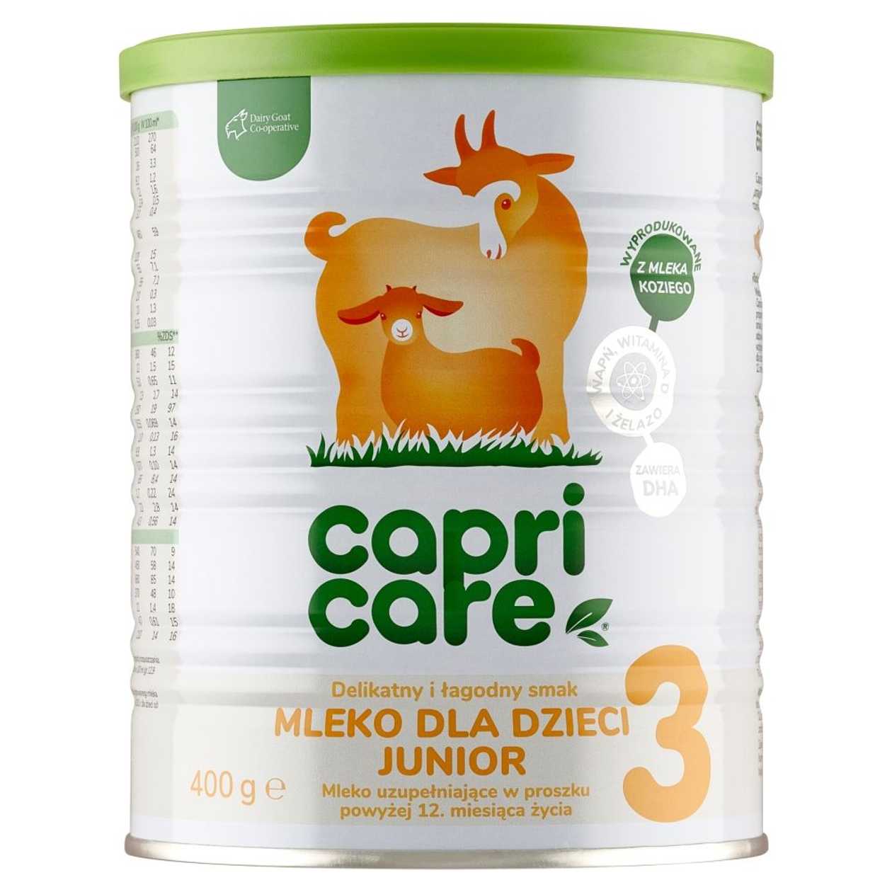 Capricare 3 Mleko następne junior oparte na mleku kozim (EN)