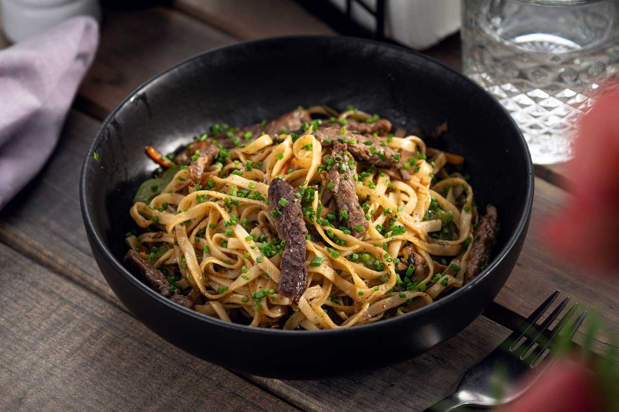 Chilli Beef Noodles