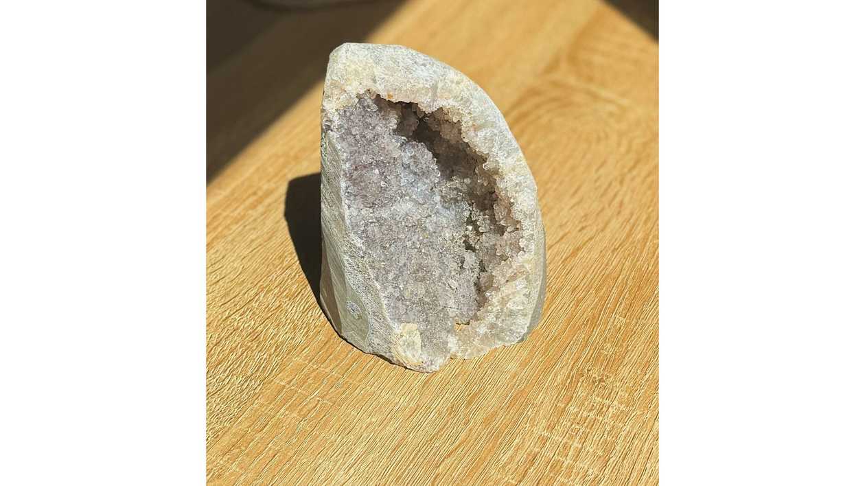 Smoky Moon Grey Mist Amethyst Cluster💜