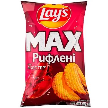 Lay's Max Lobster Flavored Chips 95 g
