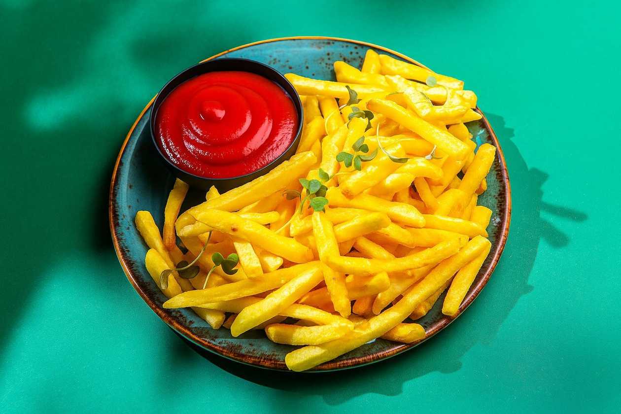 Friikartulid ketšupiga