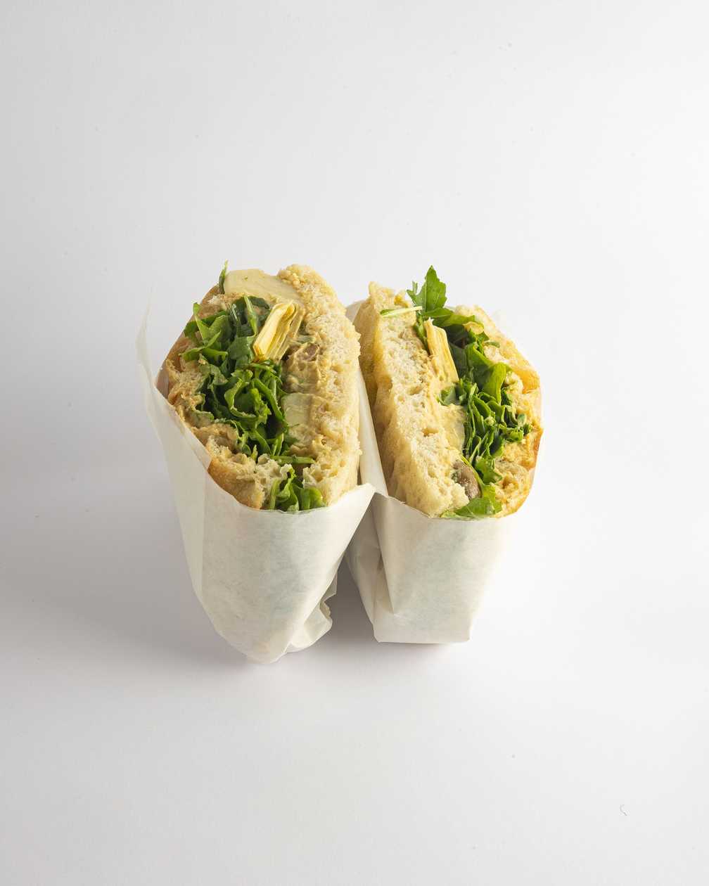 Veggie Hummus Focaccia