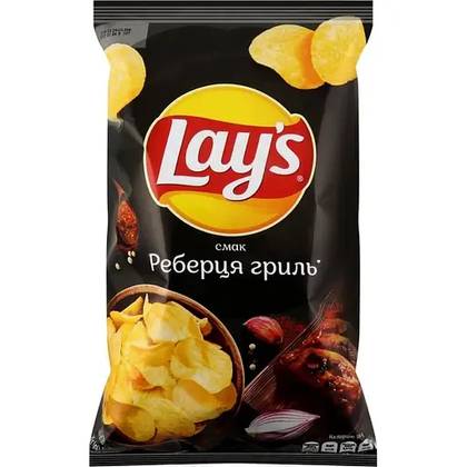 Lay's Grilled Ribs Flavored Chips 120g