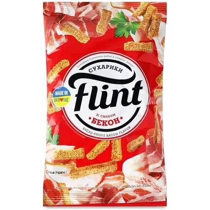 Flint Wheat-Rye Croutons with Bacon Flavor 100 g