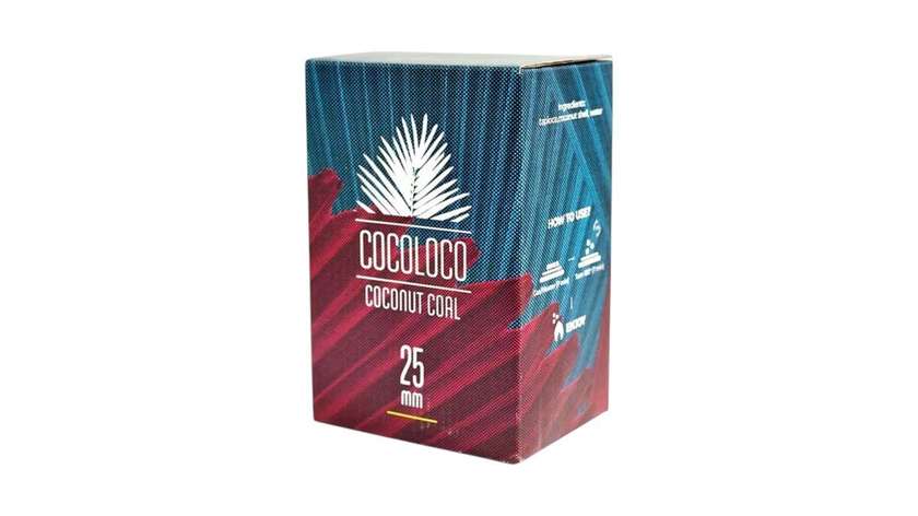 Cocoloco Coconut Charcoal 25mm