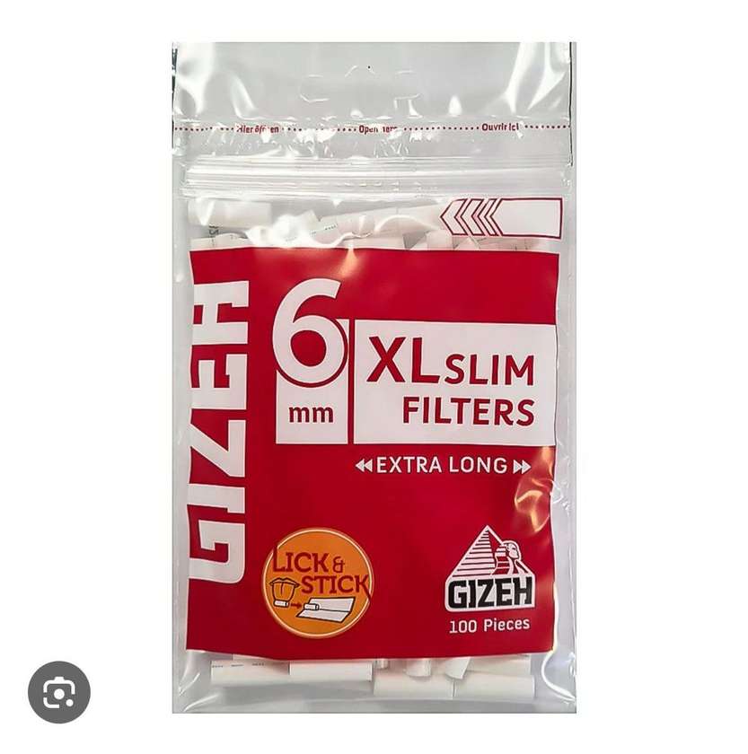 Gizeh XL Slim Filters 6mm