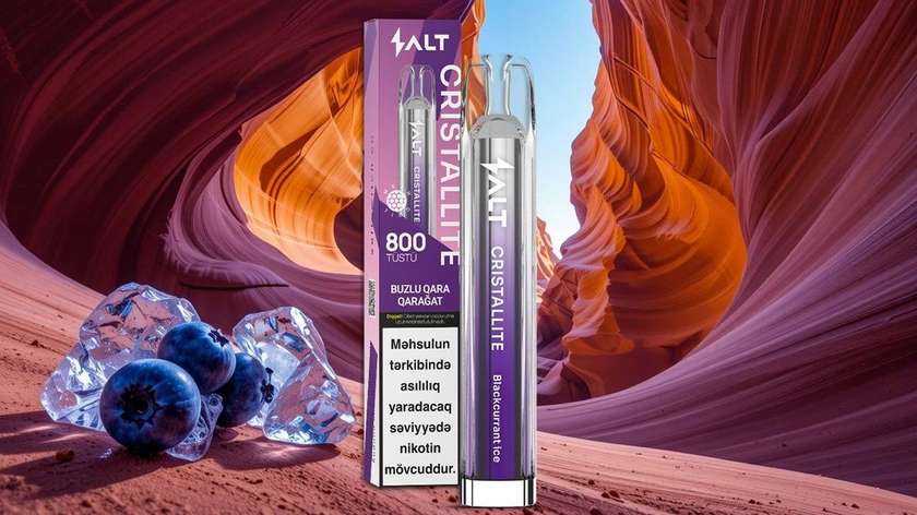 Cristallite Buzlu Qara Qarağat 800 Tüstü