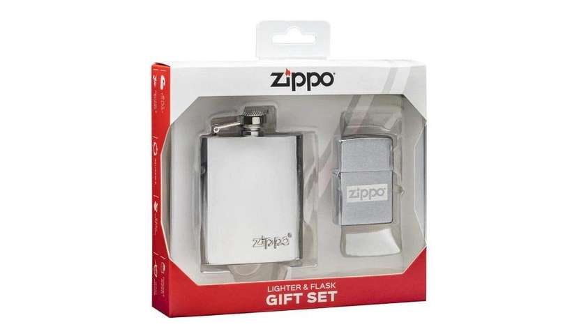 ZIPPO Design Ltr Flask Set 49358