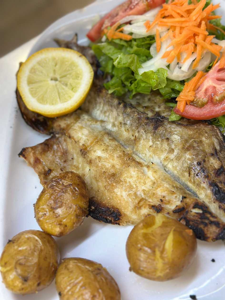 Grilled Sea Bass