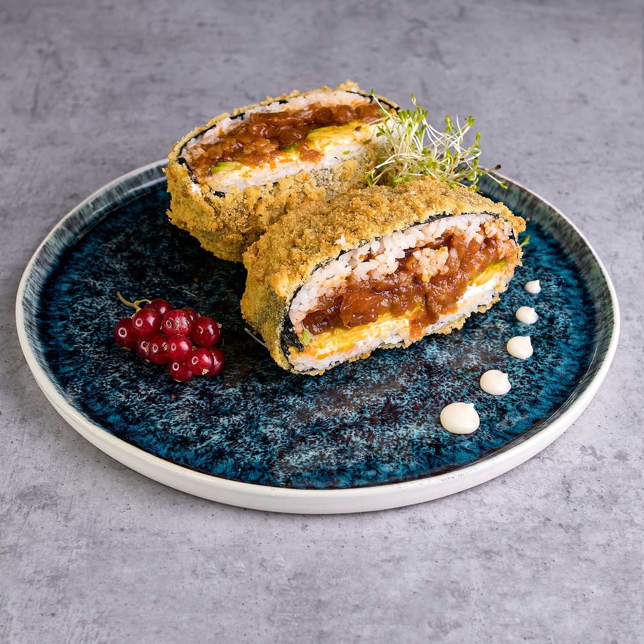 Sushi Burger z tatarem z łososia