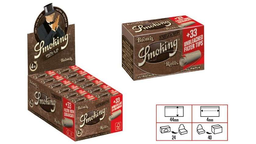 Smoking Brown Rolls + Tips