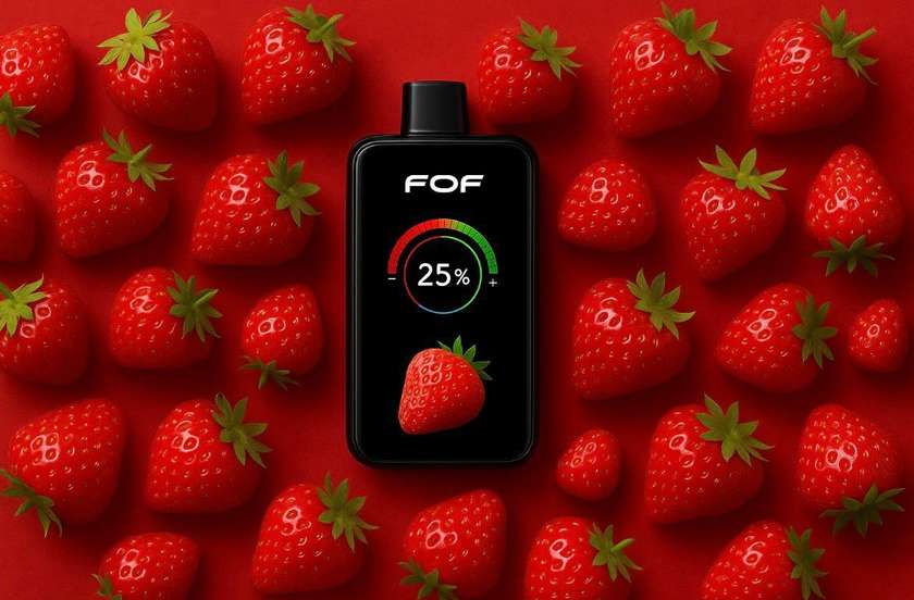 FOF MEGA 25000 Çiyələk Buz🍓