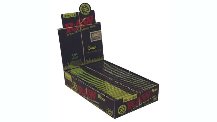 RAW Black Organic 1 1/4 50