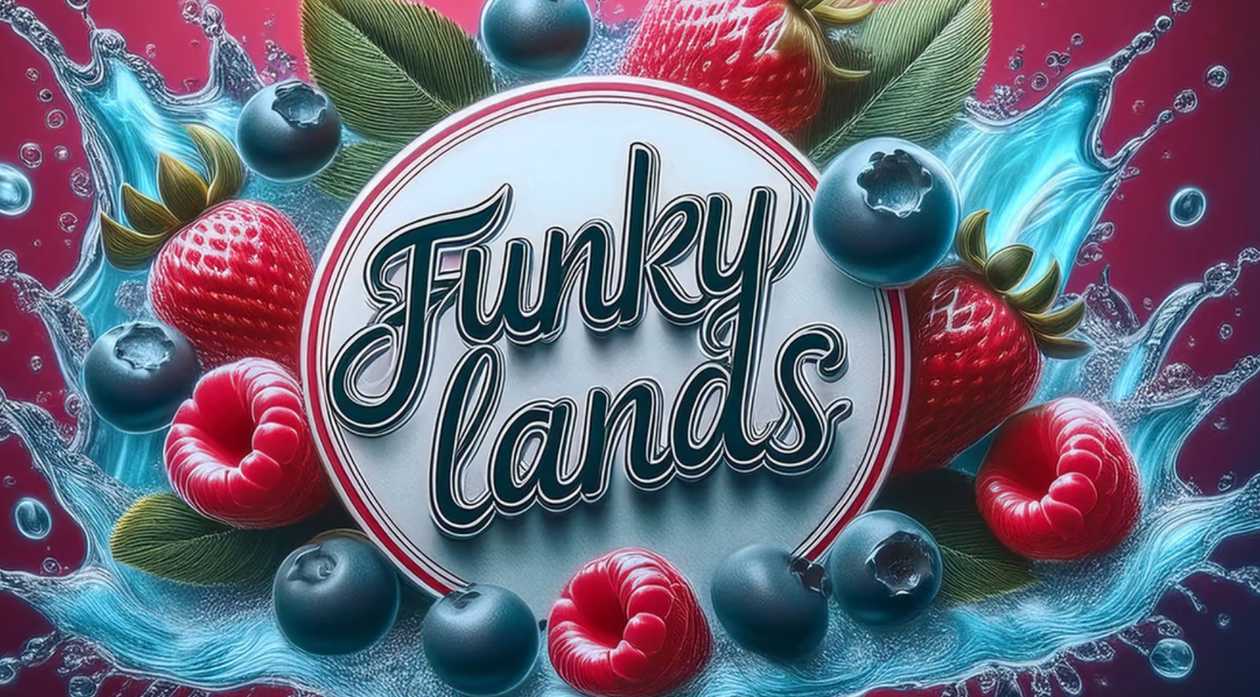 FUNKY LANDS LANDER Katrige Baja Splaş Meşə Giləmeyvəsi