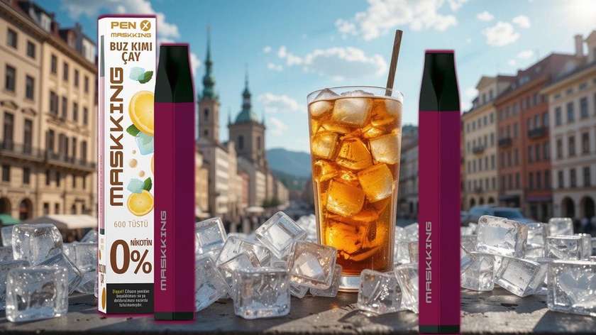 Maskking Pen X Zero Buzlu Çay 600 Tüstü