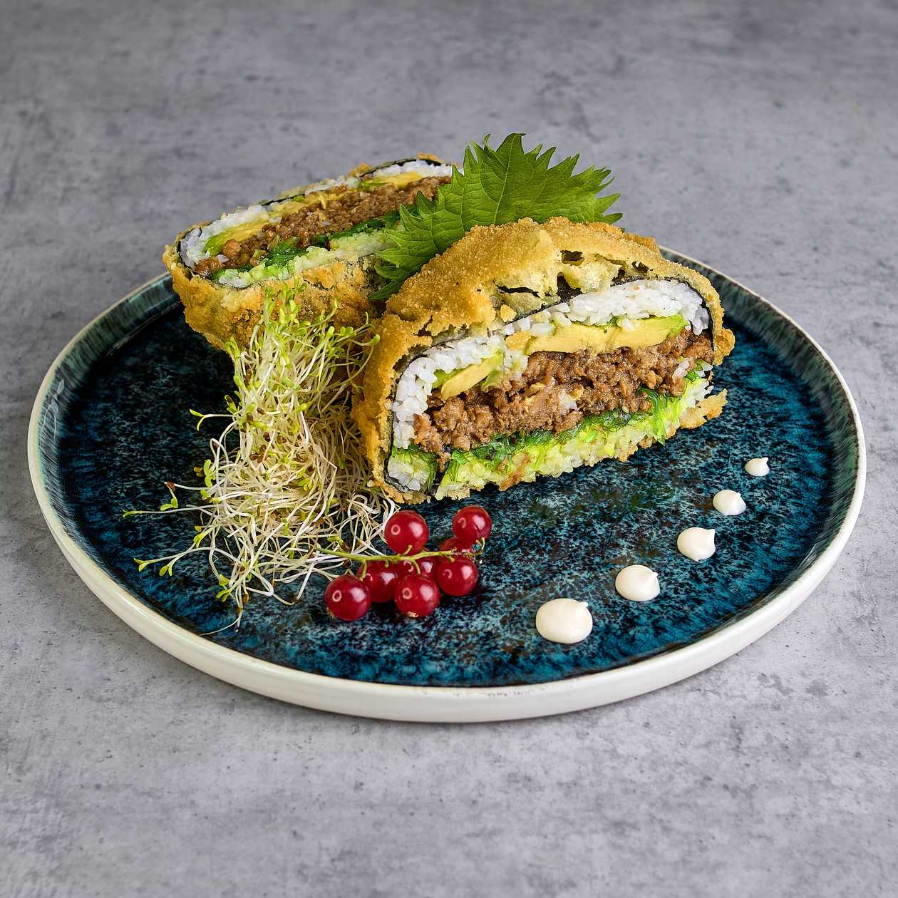 Sushi burger wegański 🥬