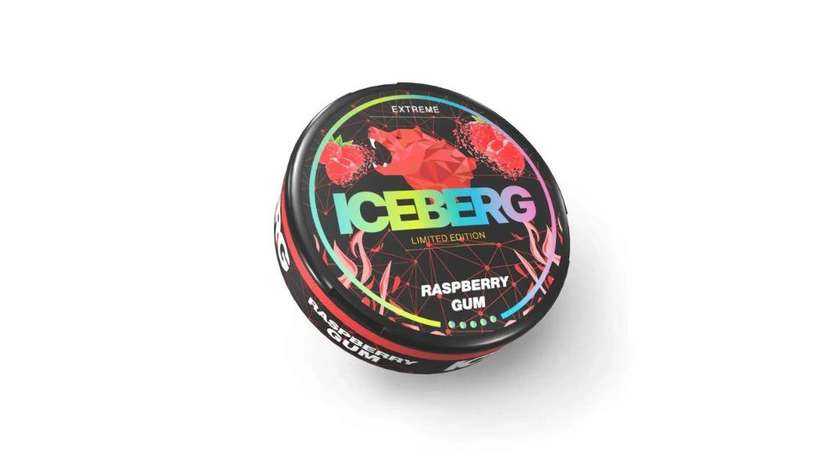 ICEBERG Snus Raspberry Gum 50mg
